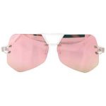 Stylish Transparent Aviator Sunglasses - Image 9