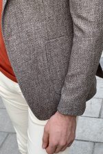 Elegant Tweed Blazer For The Modern Gentleman - Image 3