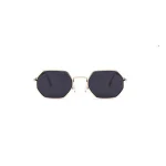 Stylish Hexagonal Frame Sunglasses - Image 3