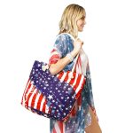 Stylish Patriotic Tote Bag - Image 2
