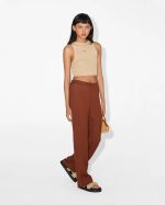 Relaxed Fit Wide-Leg Trousers - Image 3