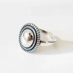 Elegant Bohemian Style Adjustable Ring - Image 2