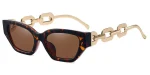 Chic Square Frame Sunglasses - Image 14