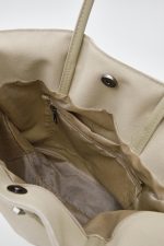 Stylish Beige Tote Bag - Image 5