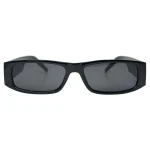 Chic Beige Rectangular Sunglasses - Image 5