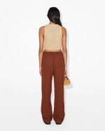 Relaxed Fit Wide-Leg Trousers - Image 4