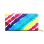 Vibrant Tie-Dye Wallet