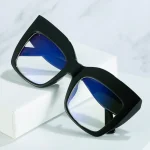 Stylish Blue Retro Glasses - Image 8