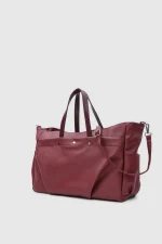Stylish Maroon Carryall Tote - Image 3