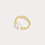 Elegant Simplicity Pearl Ring