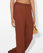 Relaxed Fit Wide-Leg Trousers - Image 2