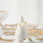 Elegant Simplicity Pearl Ring - Image 2