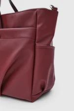 Stylish Maroon Carryall Tote - Image 4