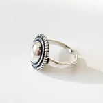 Elegant Bohemian Style Adjustable Ring - Image 4