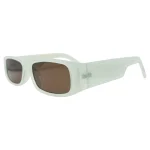Chic Beige Rectangular Sunglasses - Image 16