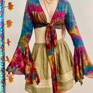 Vibrant Bohemian Flair Top