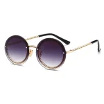 Stylish Vintage Round Glasses - Image 3