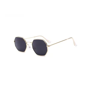 Stylish Hexagonal Frame Sunglasses